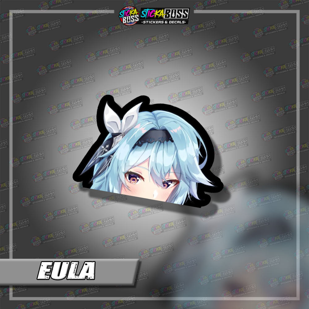 GENSHIN IMPACT | ANIME PEEKER STICKER【VINYL PRINTED】( LAMINATED / WATERPROOF )