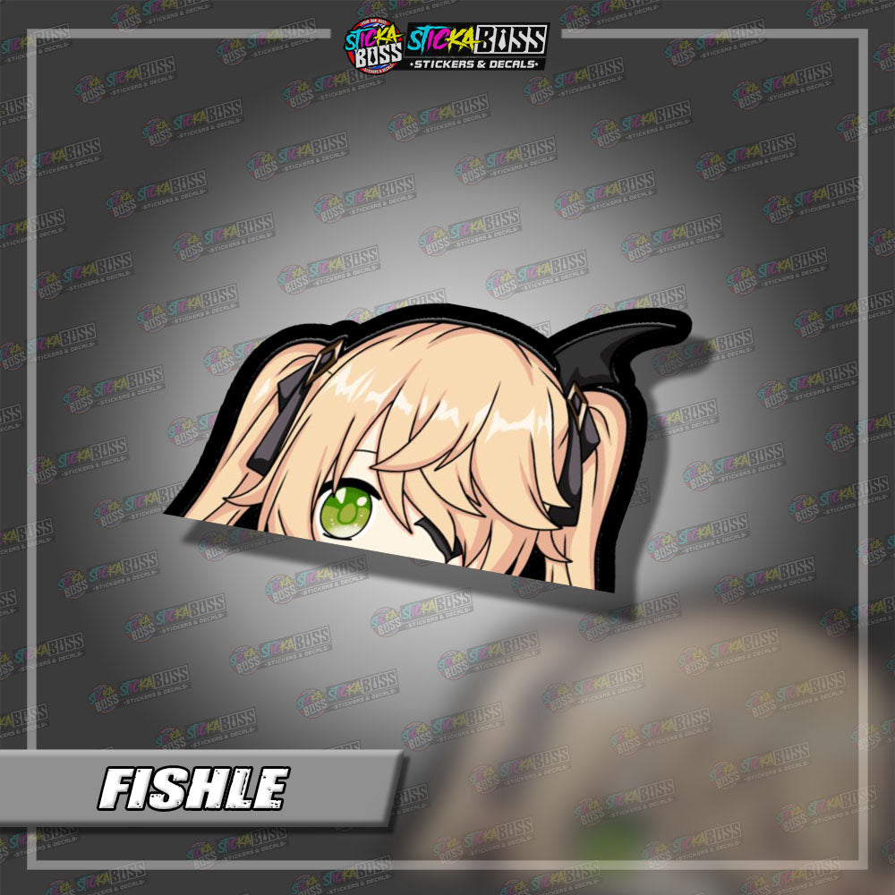 GENSHIN IMPACT | ANIME PEEKER STICKER【VINYL PRINTED】( LAMINATED / WATERPROOF )