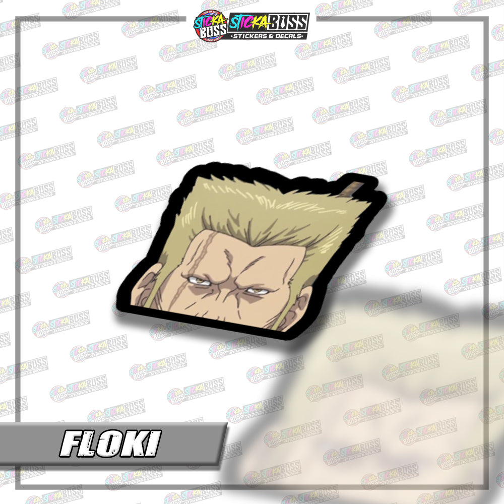 VINLAND  SAGA | ANIME PEEKER STICKER【VINYL PRINTED】( LAMINATED / WATERPROOF )