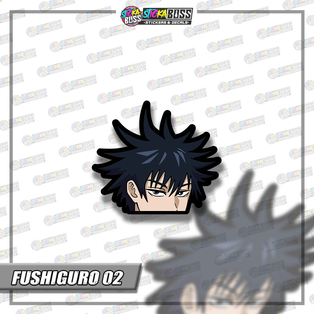 JUJUTSU KAISEN | ANIME PEEKER STICKER【VINYL PRINTED】( LAMINATED / WATERPROOF )