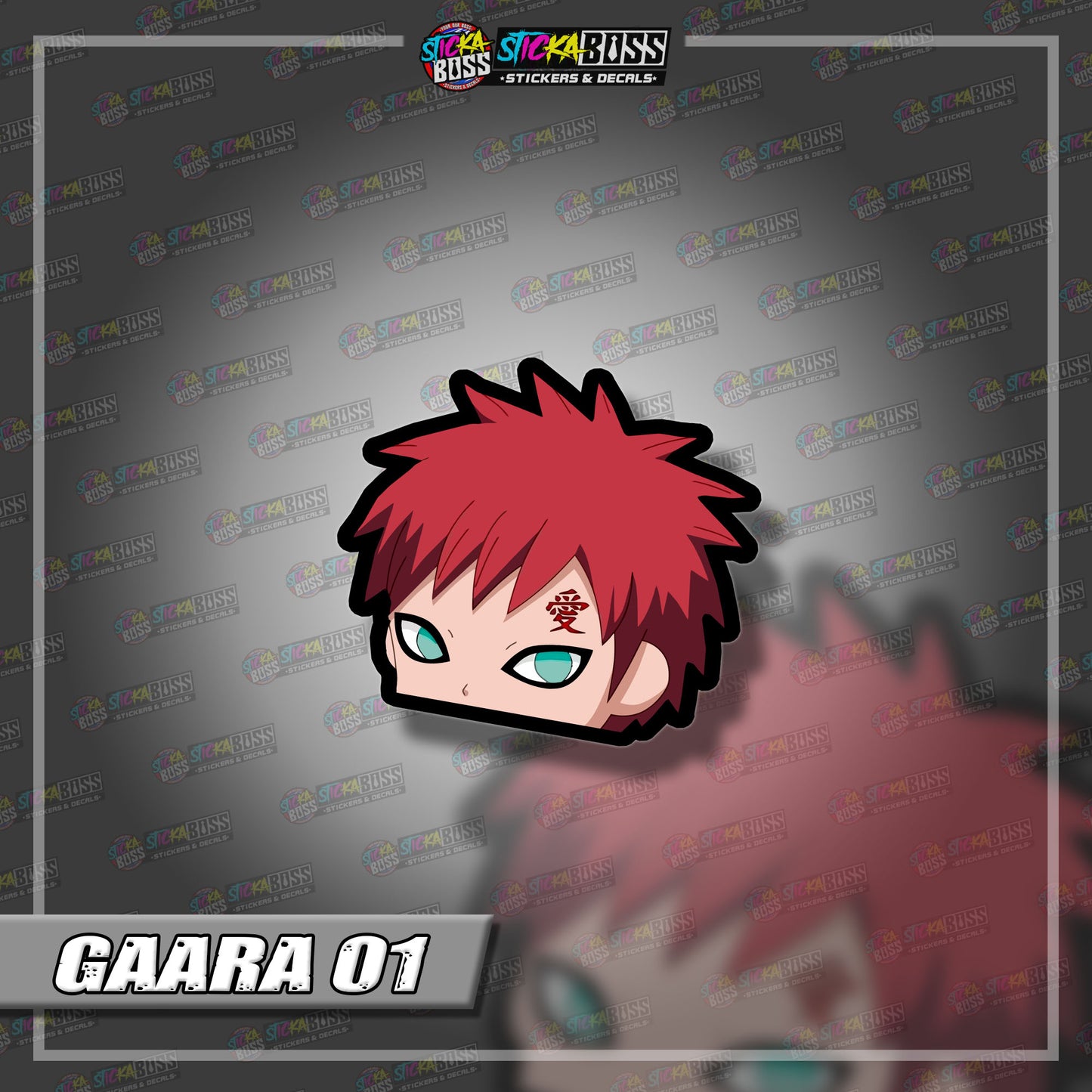 NARUTO | ANIME PEEKER STICKER【VINYL PRINTED】( LAMINATED / WATERPROOF )
