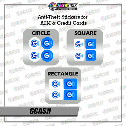 BANK CVV STICKER PART 1 |  4 PCS | ANTI-THEFT STICKER FOR ATM AND DEBIT/CREDIT CARDS【PRINTED】