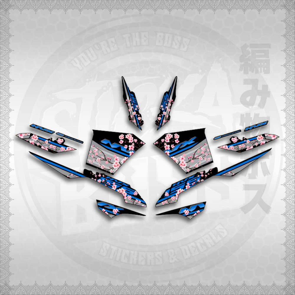 STICKER DECALS for AEROX V3 ALPHA TURBO INDO-MALAYSIAN (AV3SAIN) By STICKABOSS (SOFIE LAMINATED WATERPROOF)