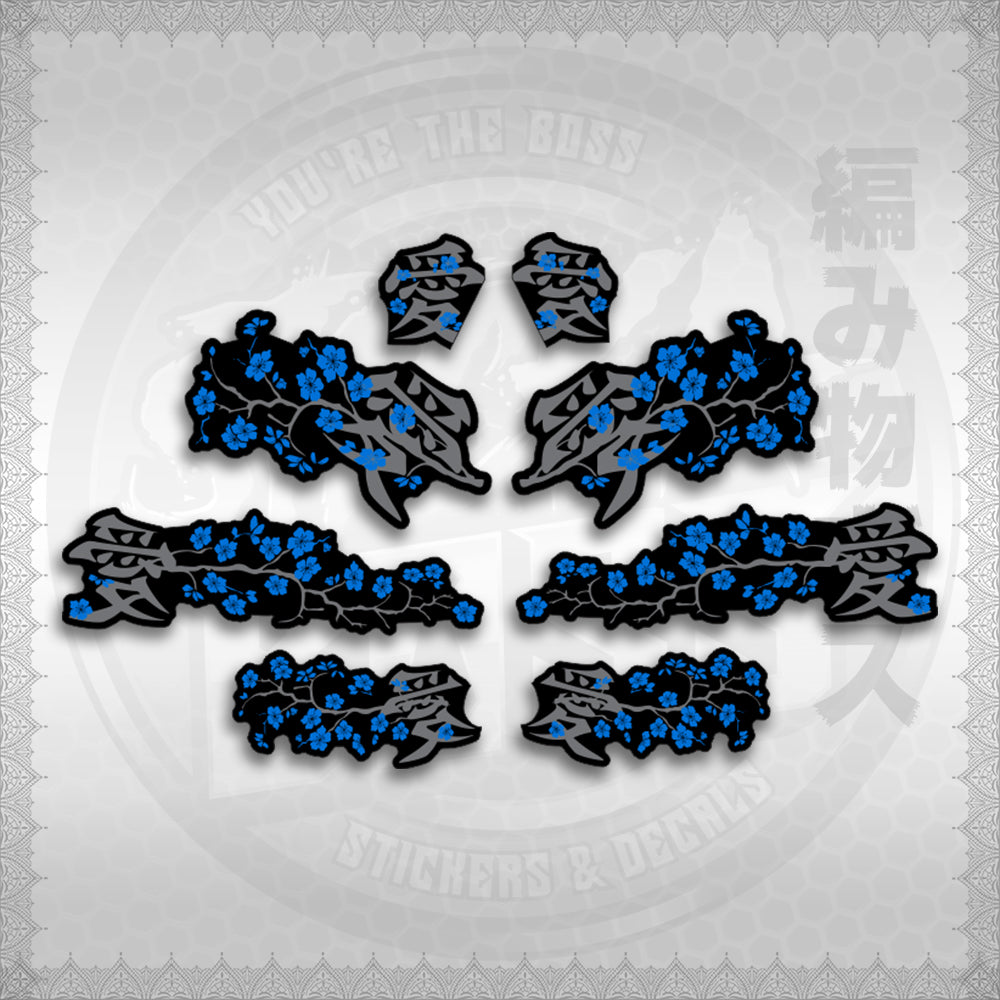 STICKER DECALS for NMAX V1 INDO (NV1SAXFL) By STICKABOSS (SOFIE LAMINATED WATERPROOF)