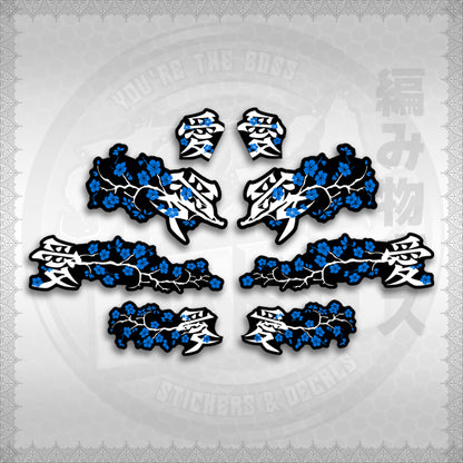 STICKER DECALS for NMAX V1 INDO (NV1SAXFL) By STICKABOSS (SOFIE LAMINATED WATERPROOF)