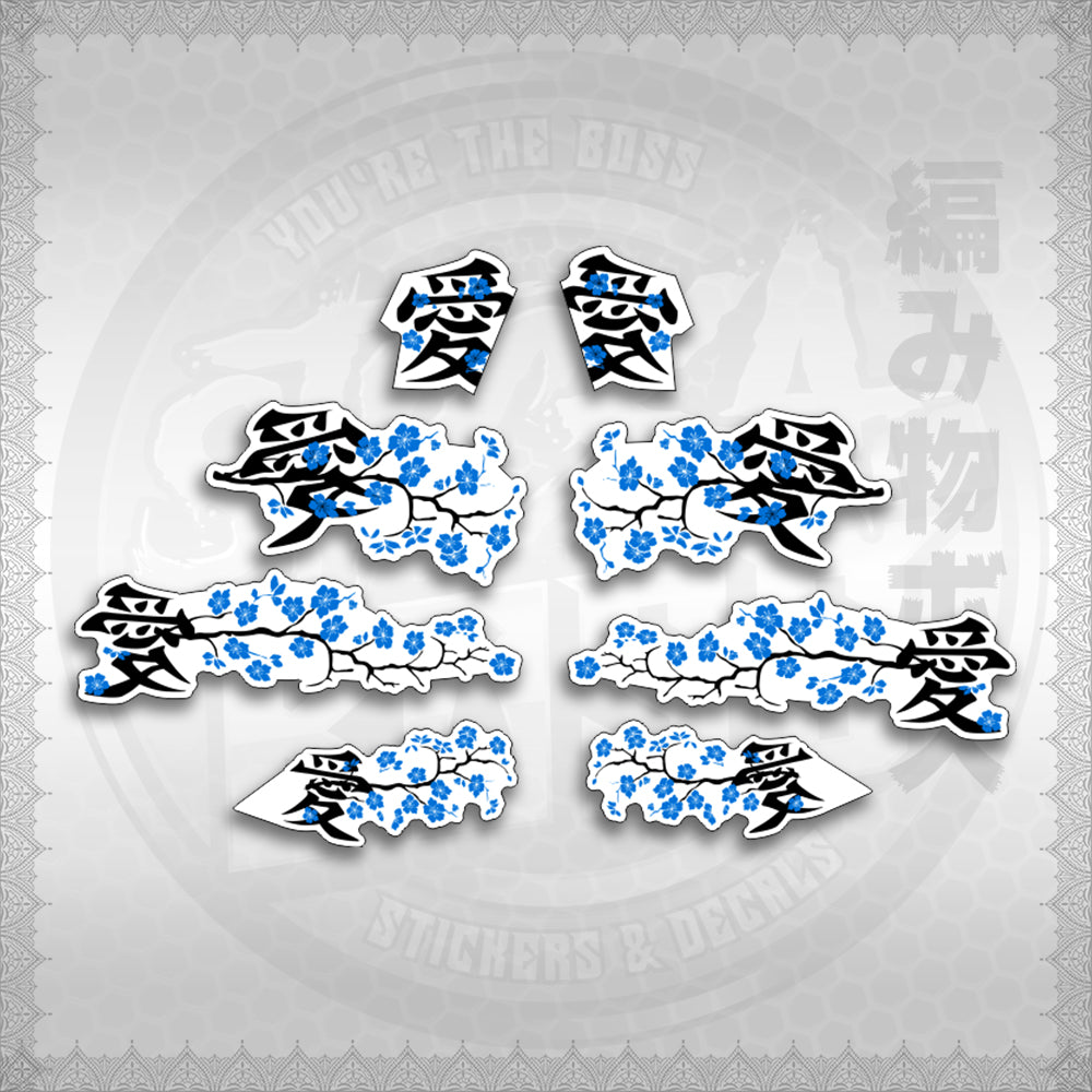 STICKER DECALS for NMAX V3 TURBO INDO FOR WHITE (NV3FWSAXFL) By STICKABOSS (SOFIE LAMINATED WATERPROOF)