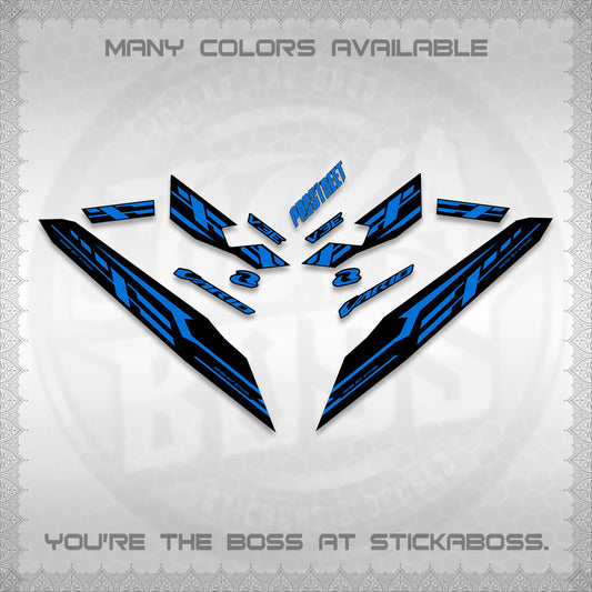 CLICK V3 VARIO DECALS (2026 V3E 001 DESIGN)STICKER DECALS By STICKABOSS