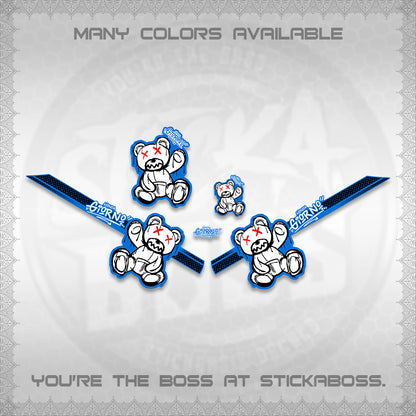 GIORNO 125 DECALS (2026 TEDDY LUX DESIGN) STICKER DECALS BY STICKABOSS