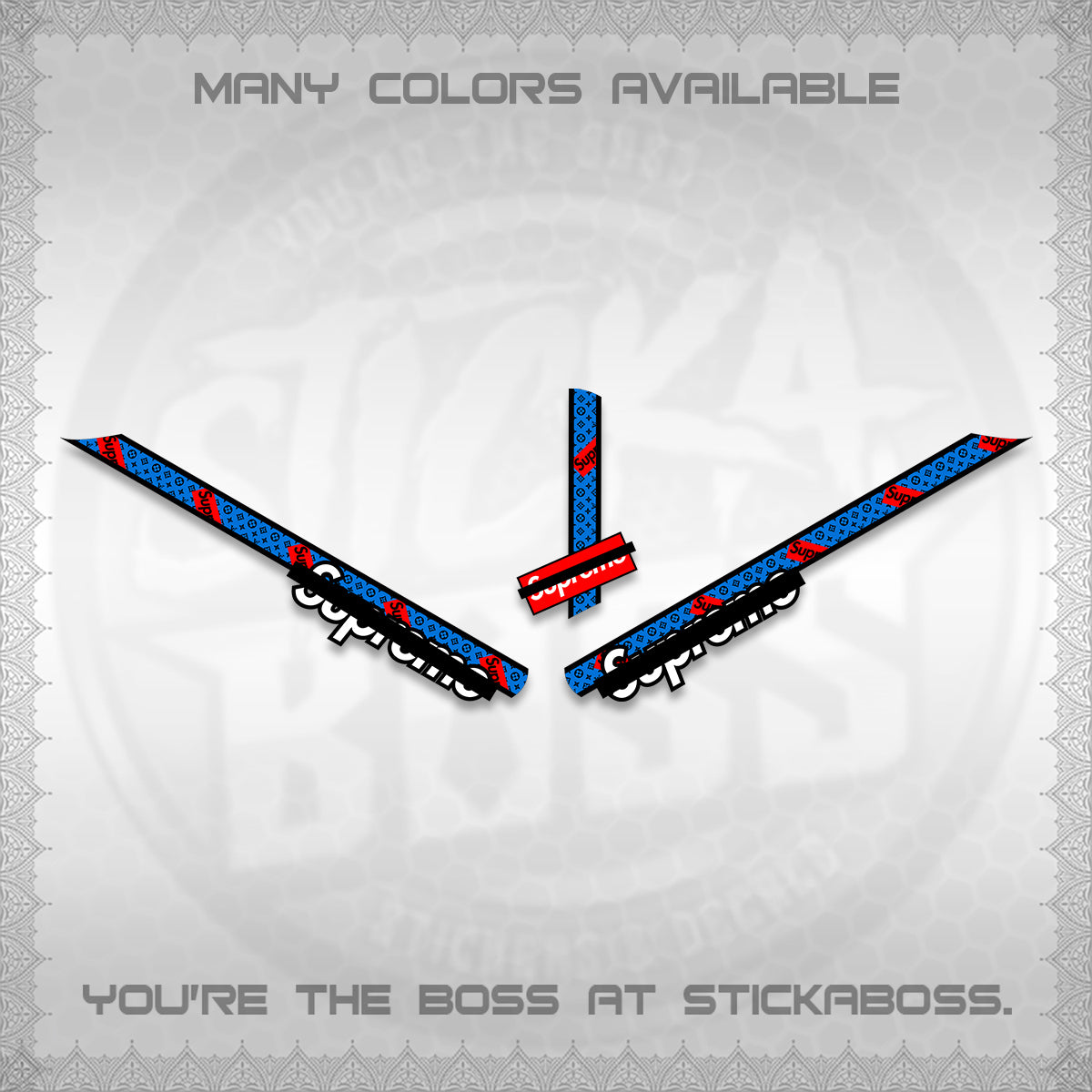 GIORNO 125 DECALS (2026 LUXSUP LV DESIGN) STICKER DECALS BY STICKABOSS