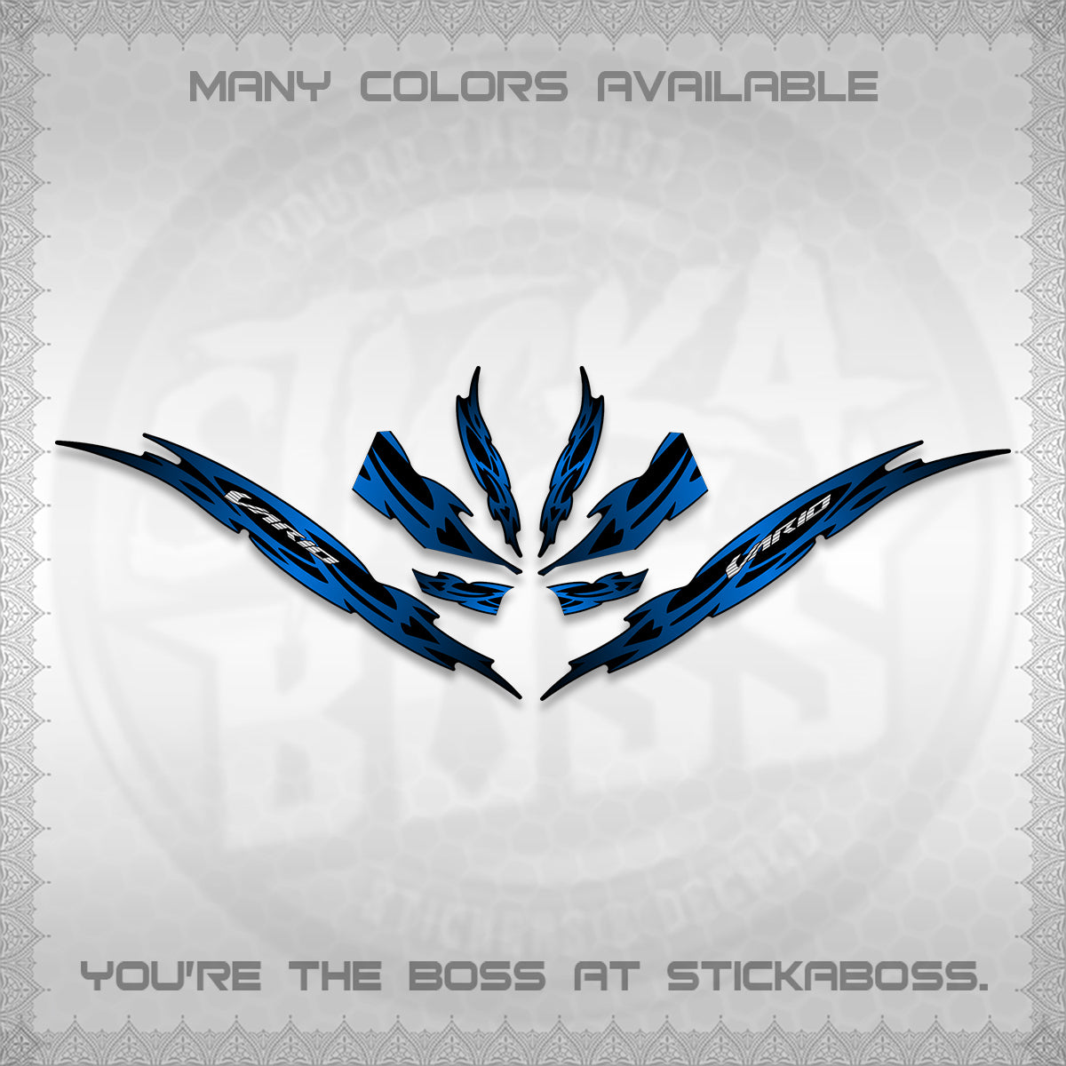 CLICK 125 V3 INDO VARIO DECALS (2026 NUSANTARA STRIPING) STICKER DECALS By STICKABOSS