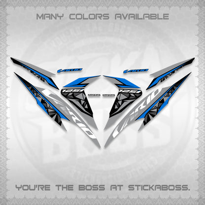 CLICK 125 V2 VARIO DECALS (2018–2022 STYLE DESIGN) STICKER DECALS BY STICKABOSS