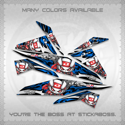 BEAT FI V1 DECALS (2026 NEW RCB 2.0 DESIGN) STICKER KITS BY STICKABOSS