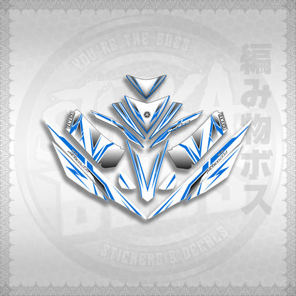 STICKER DECALS for MIO 4 (MIRGADEFOWH) By STICKABOSS (SOFIE LAMINATED WATERPROOF)