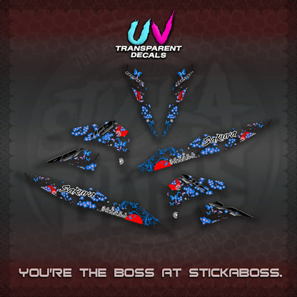 BEAT V2 UV TRANSPARENT INDO DECALS (2026 SAKURA NEW STYLE)STICKER DECALS By STICKABOSS