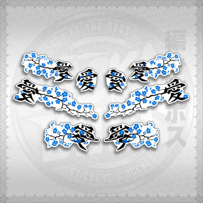 STICKER DECALS for NMAX V2 INDO FOR WHITE (NV2FWSAXFL) By STICKABOSS (SOFIE LAMINATED WATERPROOF)