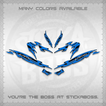 CLICK 125 V4 INDO VARIO DECALS (2026 NUSANTARA STRIPING) STICKER DECALS By STICKABOSS