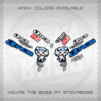 AEROX V2 DECALS (2026 RACE ZOMBIE DESIGN) STICKER DECALS By STICKABOSS