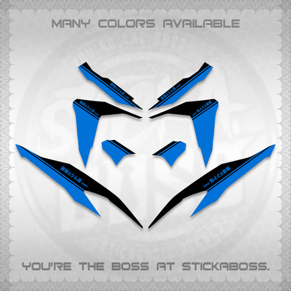 CLICK V2 DECALS (TRUENO STYLE DESIGN) STICKER KITS BY STICKABOSS