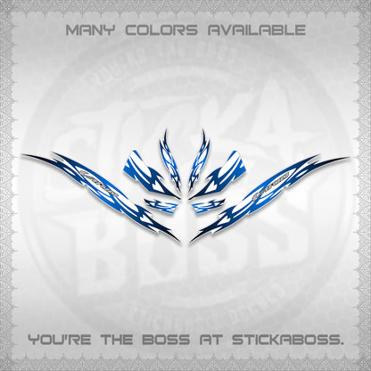 CLICK 125 V3 INDO VARIO FOR WHITE DECALS (2026 NUSANTARA STRIPING) STICKER DECALS By STICKABOSS