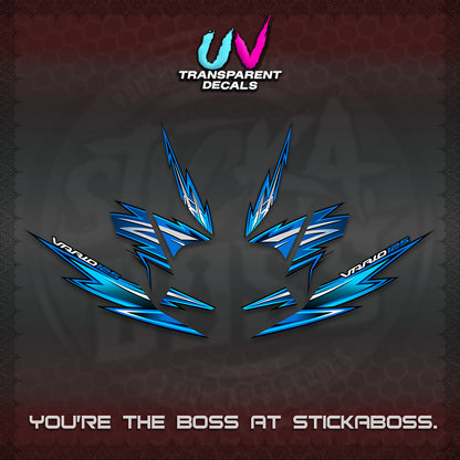 CLICK 125 V4 INDO VARIO UV TRANSPARENT DECALS (2026 VANDOREN STYLE) STICKER DECALS By STICKABOSS