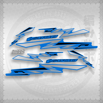 CLICK V2 ( VARIO ALPHA x OMEGA ) STICKER DECALS By STICKABOSS