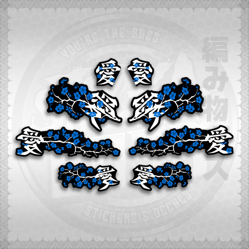 STICKER DECALS for NMAX V1 INDO (NV1SAXFL) By STICKABOSS (SOFIE LAMINATED WATERPROOF)