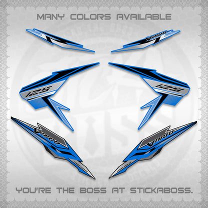 CLICK V2 VARIO DECALS (ATLAS APPOLO) STICKER DECALS By STICKABOSS