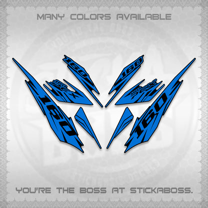 PCX 150 160 INDO DECALS (2026 NEW 08 DESIGN) STICKER DECALS By STICKABOSS