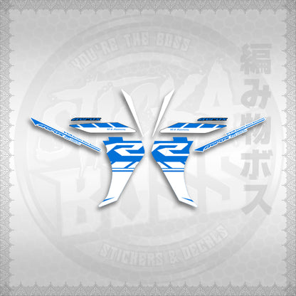 STICKER DECALS for AEROX 155 V2 THAI FOR WHITE (AV2R1IN) By STICKABOSS (SOFIE LAMINATED WATERPROOF)