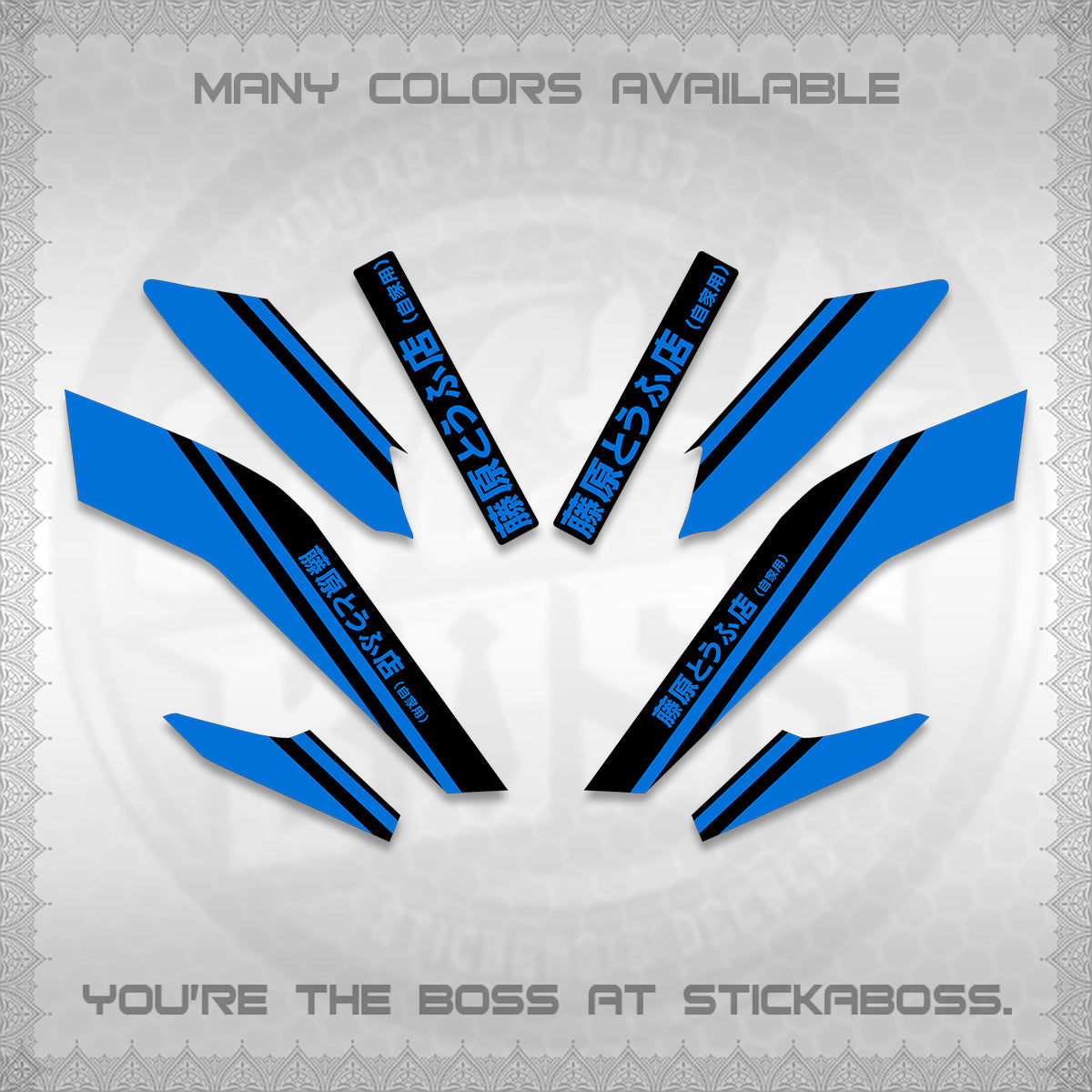 NMAX V2 DECALS (TRUENO STYLE DESIGN) STICKER KITS By STICKABOSS