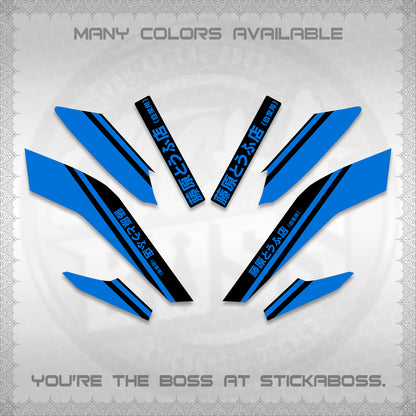 NMAX V2 DECALS (TRUENO STYLE DESIGN) STICKER KITS By STICKABOSS