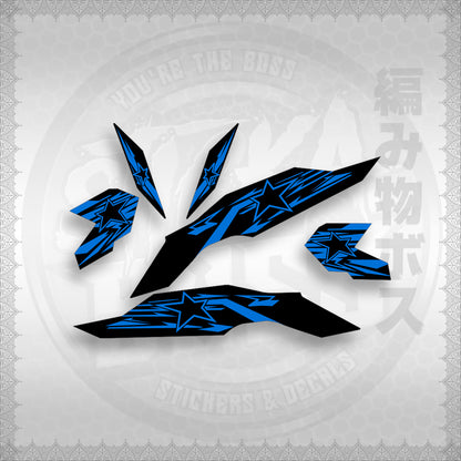 STICKER DECALS for CLICK V3 (CV3VRSTST) By STICKABOSS (SOFIE LAMINATED WATERPROOF)
