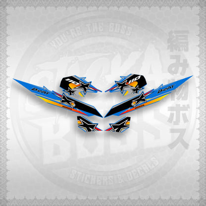 BEAT Fi V2 INDO CONCEPT ( TERBARU MOTIF ) STICKER DECALS By STICKABOSS