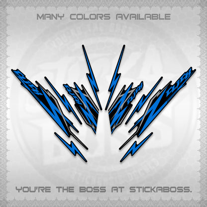 CLICK 125 V2 INDO DECALS (2024 CL 00-A8 STYLE) STICKER KITS By STICKABOSS