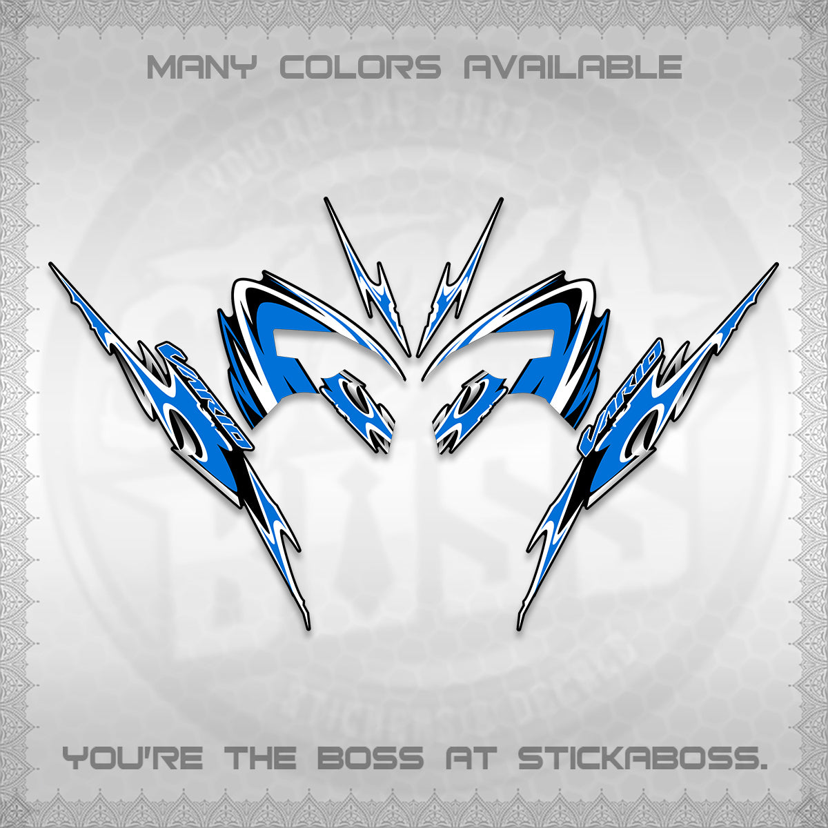 CLICK 125 V3 VARIO STRIPING DECALS (2026 NEW LED DESIGN) STICKER KITS By STICKABOSS