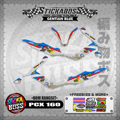 PCX 160 STICKER DECALS (BOM RANGSIT)【WITH FREEBIES】