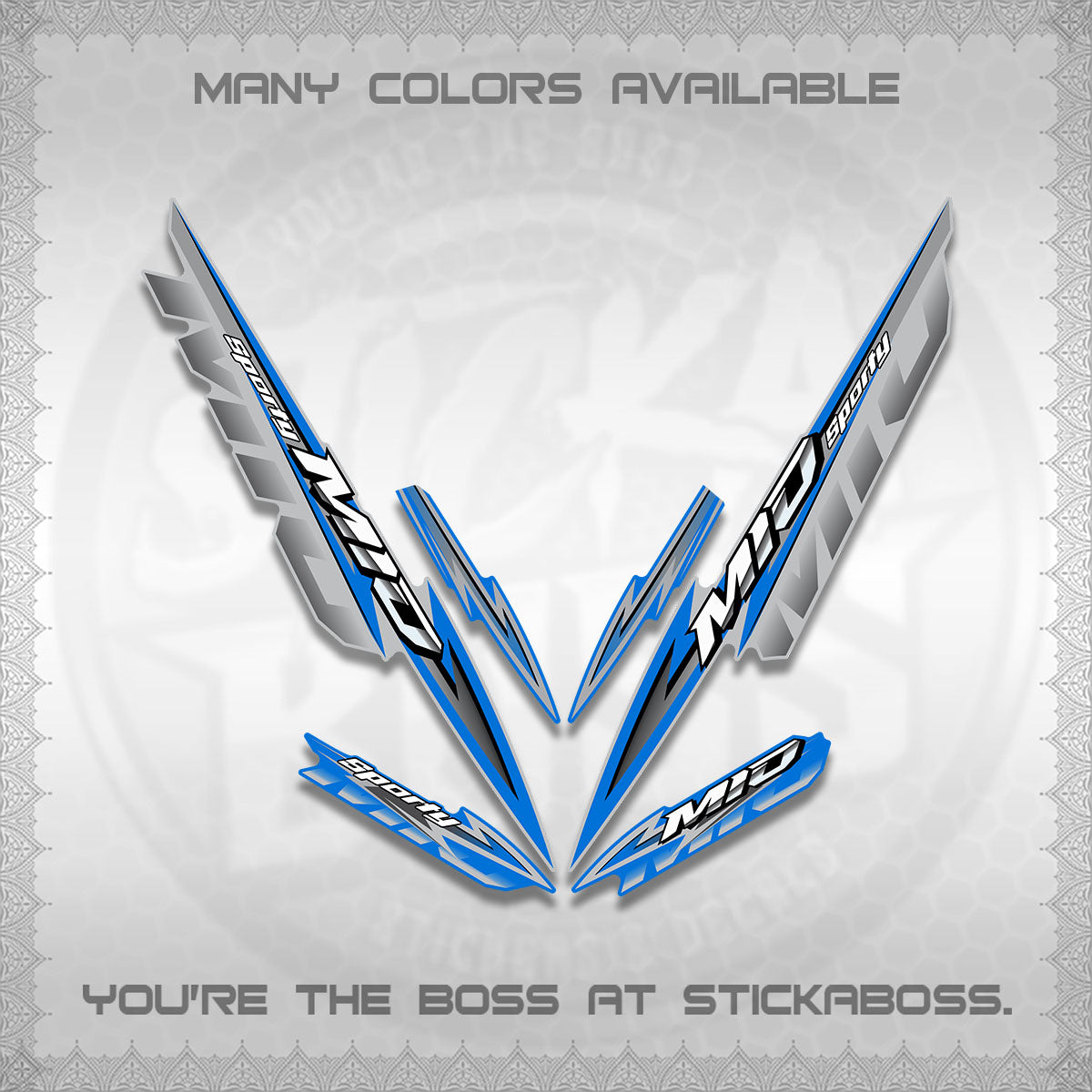 MIO 1 STRIPING DECALS (2026 MS 952) STICKER DECALS By STICKABOSS