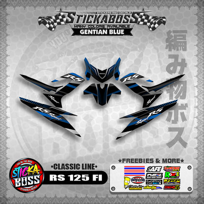 RS 125 FI DECALS ( CLASSIC LINE)【WITH FREEBIES】