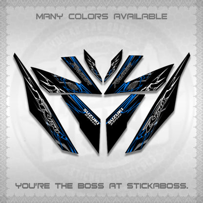 RAIDER 150 Fi DECALS (2026 CUSTOM LIGHTNING)STICKER DECALS By STICKABOSS