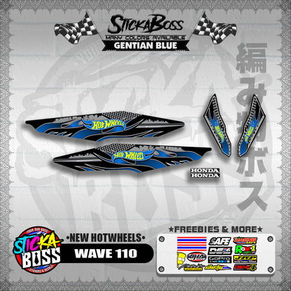WAVE 110 DECALS ( NEW HOTWHEELS)【WITH FREEBIES】