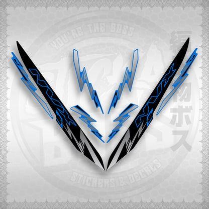 AEROX 155 V1 INDO-MALAY CONCEPT ( NVX ALPHA x OMEGA ) STICKER DECALS By STICKABOSS