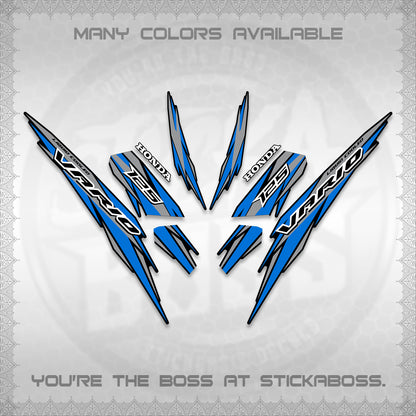CLICK 125 V3 INDO DECALS (2024 SV 22-A1 STYLE) STICKER KITS By STICKABOSS