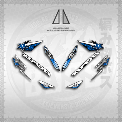 STICKER DECALS for AEROX 155 V1 (AV120ARIN02) By STICKABOSS (SOFIE LAMINATED WATERPROOF) (Copy) (Copy)