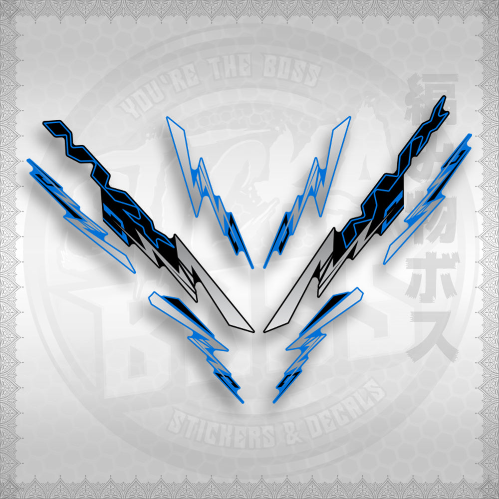 AEROX 155 V2 INDO-MALAY CONCEPT ( NVX ALPHA x OMEGA ) STICKER DECALS By STICKABOSS