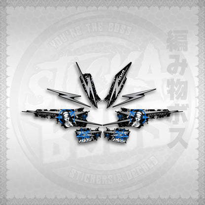 STICKER DECALS for AEROX 155 V2 MALAYSIAN (AV2STLASA) By STICKABOSS (SOFIE LAMINATED WATERPROOF)