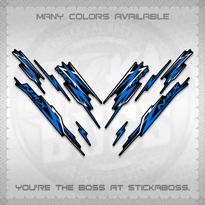 NMAX V2 DECALS (2024 NM A8 STYLE) STICKER DECALS By STICKABOSS