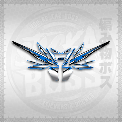 STICKER DECALS for AEROX 155 V2 MALAYSIAN (AV220SHCO) By STICKABOSS (SOFIE LAMINATED WATERPROOF)