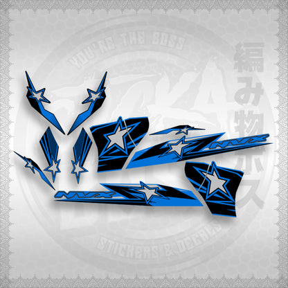 AEROX 155 V2 ( ALPHON STAR ) STICKER DECALS By STICKABOSS