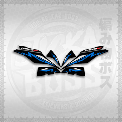 STICKER DECALS for MIO I 125 M3 INDO (MIIMOA4) By STICKABOSS (SOFIE LAMINATED WATERPROOF)