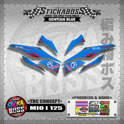 MIO I 125 STICKER DECALS ( TRC CONCEPT )【WITH FREEBIES】